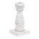 Medium White Spindle Flower Holder 35956;