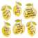 6/Set, Lemon Sayings Magnets