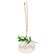 Wooden Oval Floral Love Tag - 4 Asstd.