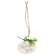 Wooden Oval Floral Love Tag - 4 Asstd.