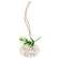 Wooden Oval Floral Love Tag - 4 Asstd.