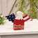 Wooden Americana Eagle Sitter