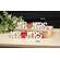 Mr. and Mrs. Wooden Cutout Sitter with Red Hearts