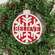 Wooden Sparkle Snowflake Believe Christmas Bulb Hanger 38765;