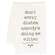 Don't Worry Dishes Nobody's Doing Me Either Dish Towel 54086;