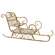 Distressed Gold Finish Scrolled Sleigh 60525;