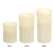 White Timer Drip Pillar - 3" x 7"
