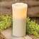 White Timer Drip Pillar - 3" x 7"