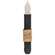 Textured 6" Taper, Black
