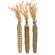 Earthtone Primitive Fabric Carrot Bundle