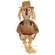 Burlap & Orange Plaid Stuffed Scarecrow