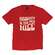 Naughty Is the New Nice T-Shirt - Cherry Red L176;
