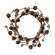 Icy Pinecone & Sleigh Bells Candle Ring, 4" SA112565;