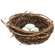 Twig & Vine Bird Nest w/Blue Eggs, 5.5" 18145;