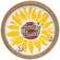 Bee Sweet Sunflower Circle Frame