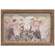 Gathered Cows Framed Print, Wood Frame