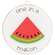 One in a Melon Round Easel Sign, 3 Asstd.