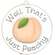 Peachy Keen Mini Round Easel Sign, 3 Asstd.