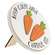 Keep Calm and Carrot On Mini Round Easel Sign, 2 Asstd.