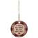 Love You to the North Pole and Back Beaded Ornament, 4 Asstd.