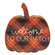 Fall Sweet Fall Plaid Pumpkin Chunky Sitter, 3 Asstd.