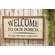 Welcome to Our Porch Framed Shiplap Sign, 2 Asstd.