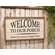 Welcome to Our Porch Framed Shiplap Sign, 2 Asstd.