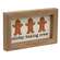 Holiday Baking Crew Gingerbread Men Framed Sign