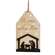 Let Us Adore Him Silhouette Wooden Tag Ornament, 2 Asstd.