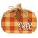 Buffalo Check Fall Chunky Pumpkin