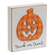 Trick or Treat Plaid Jack O'Lantern Block