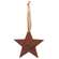 3/Set, Faith, Love, Joy Primitive Star Ornaments