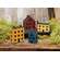 Primitive Blue Wood House Block