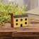 Primitive Yellow Wood House Block
