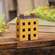 Primitive Mustard Wood House Block