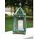 Distressed Green Chicken Wire Birdcage Lantern