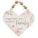Together We Make A Family Wood Heart Ornament, 3 Asstd. 65256;