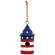 Distressed Metal Americana Firecracker Birdhouse