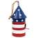 Distressed Metal Americana Firecracker Birdhouse