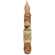 Three Bees Burnt Ivory Timer Taper 6"