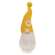 Fuzzy Yellow Flower Gnome 13" ADC4014;