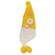 Fuzzy Yellow Flower Gnome w/Dangle Legs ADC3025;