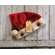 Peeping Mouse Santa Hat