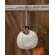 Cream Pumpkin Felt Ornament