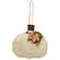 Cream Pumpkin Felt Ornament