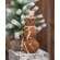 Primitive Tan Snowman w/Hat