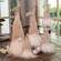 Dangle Leg Plush Beige Gnome w/Ribbed Hat ADC3049;