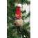 Red Reindeer Gnome Felted Ornament