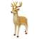 Felted Spotted Standing Deer, 20"H RH232503;