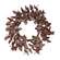 Burgundy Fall Ombre Eucalyptus Leaf Candle Ring 18205;